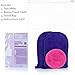 Reversible Makeup Remover Cloth Mitt (2 pack) & Bonus Microfiber Travel Towel