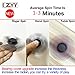 CZYY brand 2017 DIY assembled Non-3D printed Spinner Fidget CUSTOMS DIRT RESISTANT Smooth Surface durable no easy burn EDC ADHD Focus Toy Ultra Durable Speed Bearing long time (Gift Wrapping Black)