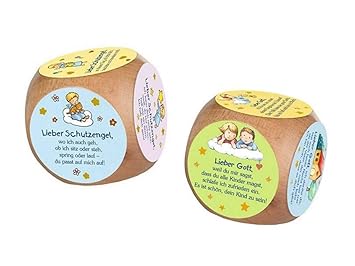 MaMeMi Kinder-Gebetswürfel-Set: Zwei wunderschöne Gebetswürfel in Einem!
