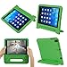 NEWSTYLE Kids Case for iPad 9.7 inch 2017/2018 Shockproof Stand Cover with Built-in Handle for Children for Apple New iPad 9.7-inch 2017 2018 (Green)