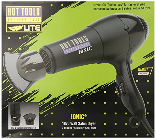 Hot Tools Professional HT1038 Ionic Salon Dryer, 1875 Watts