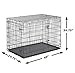 MidWest Homes for Pets Ultima Pro Heavy-Duty 48-Inch Dog Crate, Ultra-Strong Steel Double Door Pet Cage for Extra-Large Breeds, Accessories Included