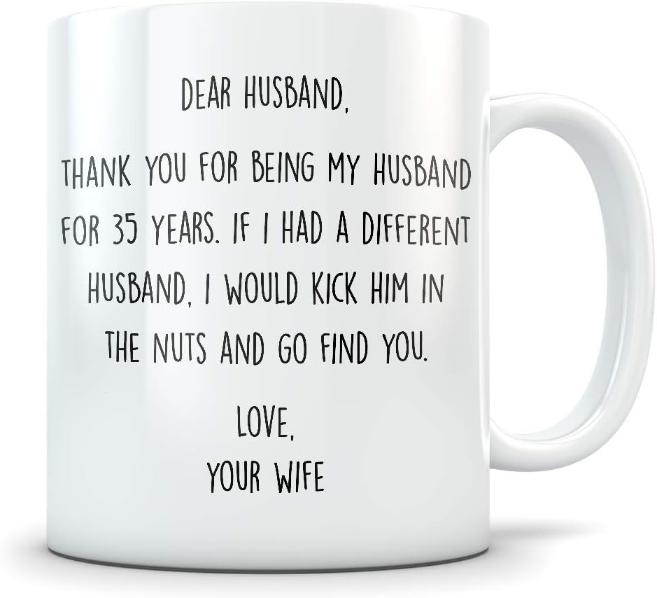 35 year anniversary gift for husband