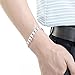 Minkang Fashion Jewelry 925 Solid Silver Chain Bracelet