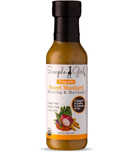 Amazon.com : Simple Girl Organic Sweet Vinaigrette Sugar-Free Salad Dressing - 12 oz - Certified Organic - Kosher - Gluten Free - Vegan - Carb Free - Fat Free - Low Calorie Diet Friendly : Grocery & Gourmet Food Amazon.com : Simple Girl Organic Sweet Vinaigrette Sugar-Free Salad Dressing - 12 oz - Certified Organic - Kosher - Gluten Free - Vegan - Carb Free - Fat Free - Low Calorie Diet Friendly : Grocery & Gourmet Food
