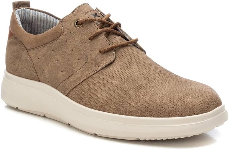 - Calçado Masculino Taupe - Calçado Confortável e Versátil - Moda Casual - Modelo 14376003 (Tamanho 42)
