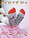 Dealswin Women Watching Christmas Movies Socks, If You Can Read This Funny Dress Socks, Novelty Socks Gift for Women Red