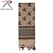 Rothco Spartan Shemagh Tactical Desert Keffiyeh Scarf, Tan