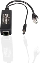 LFHUKEJI POE Splitter 48V to 12V 100M IEEE802.3af/at IP Camera AP view 1