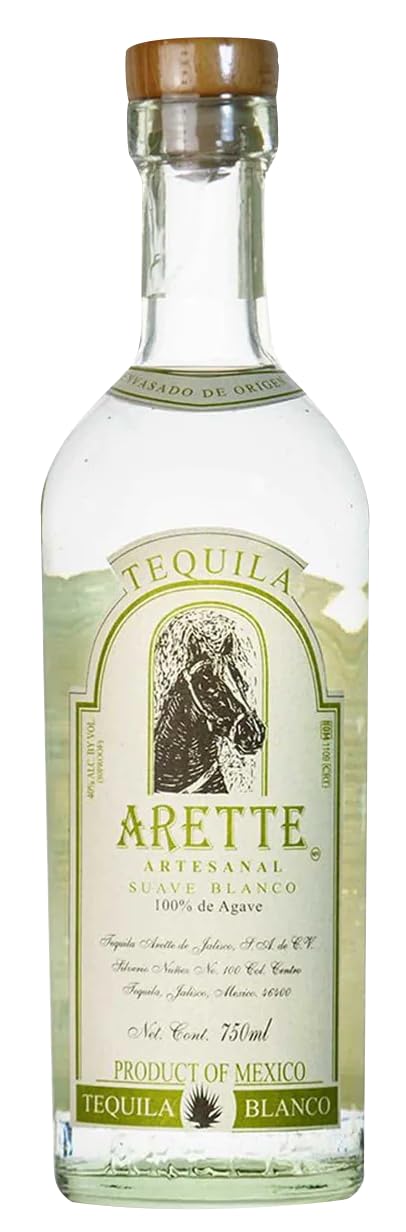Arette Suave Blanco Tequila 70cl, 38% ABV | 100% Blue Weber Agave, Hand Crafted, Super Premium Unaged Tequila