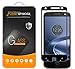 Supershieldz (2 Pack) Designed for Motorola (Moto Z Force Droid) Tempered Glass Screen Protector, (Full Screen Coverage) Anti Scratch, Bubble Free (Black)