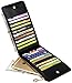 YALUXE Women's RFID Blocking Genuine Leather Multi Card Organizer Wallet with Zipper Pocket