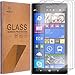 Mr.Shield [3-PACK] Designed For Nokia (Microsoft) Lumia 1520 [Tempered Glass] Screen Protector [0.3mm Ultra Thin 9H Hardness 2.5D Round Edge] with Lifetime Replacement