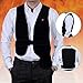 GENERAL ARMOR Far Infrared Heating Vest Insulated Electric Heated Therapy Winter Jacket for Men Women Back Pain Relief Heat Massage Pad Wrap Powered by Power Bank-Size Adjustable Waistcoat ¡­