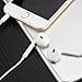 Earphones with Microphone [2 Pack] Premium Earbuds Stereo Headphones and Noise Isolating headset Made for Apple iPhone iPod iPad - White