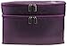 Travel Organizer Underwear Bag - Large Double Layer Packing Storage Bag - Fits Large Bra, Socks, Underpants, Cosmetic, Toiletry Kit (Purple)