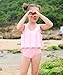 Floatation Swimwear Kids Swim Vests One Piece Swimsuits with Adjustable Buoyancy for 1-10 Years Baby Girls Boys Pool Beach
