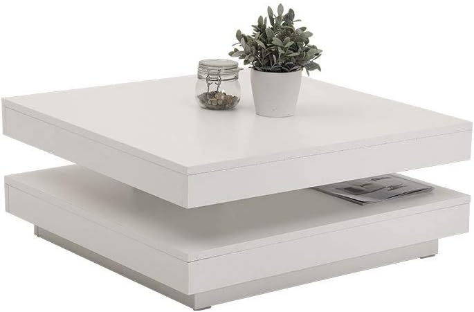 Honeypot - Flen - Coffee Table - White (White)
