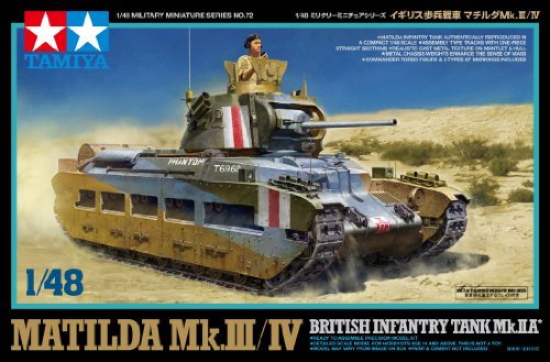 Tamiya 1 48 Military Miniature Series No 72 British Army Infantry Tank Matilda M Japanese Anime Animation Art Characters Japanese Anime Collectibles