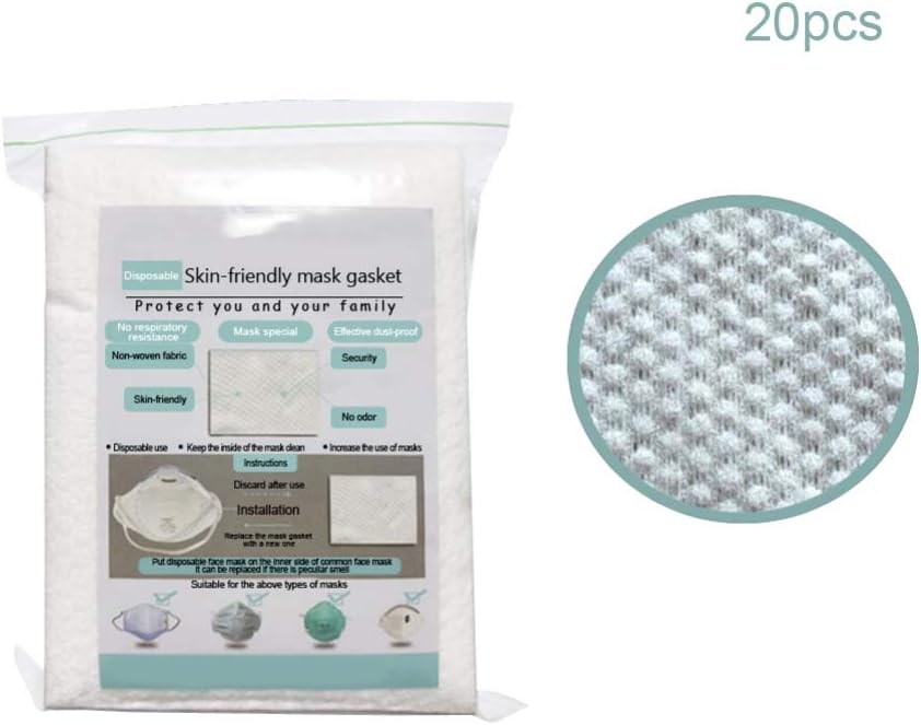 BREEZEY 50pcs Air Mask Fiters Pm2.5 Indoor Outdoor Supplies