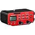 Saramonic SR-PAX2 Audio Adapter for Mirrorless, DSLR & Black Magic Pocket Cameras (Red/Black)