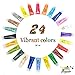 Acrylic Paint Set for Kids and Artists | 24 Colors Big Tubes 30mL | Rich Pigments, Premium Quality Paint Kit | Non-Toxic & Vibrant Colors for Canvas Wood & Fabric | Great Christmas Gift by Magikolor