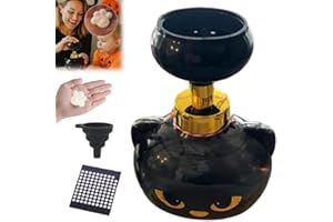 AOREK Cute Cat Pawprint Foam Soap Dispenser, Refillable Black Kitty Foaming Press Pump Bottle Can Creates Paw-Shaped Foam, Reusable Empty Liquid Hand Container for Bathroom & Kitchen, Cat Lovers Gift (1PC)