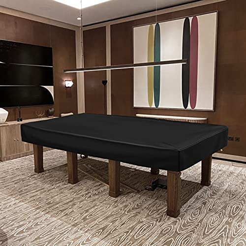 WOMACO 7 8 9 ft Billiard Table Covers Heavy Duty Waterproof 7/8/9 Foot Fitted Pool Table Cover