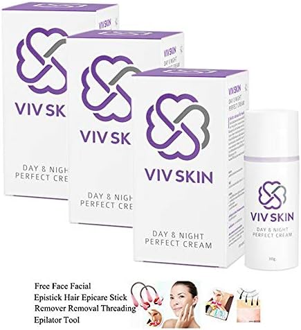 3 UNITS OF VIV SKIN DAY & NIGHT PERFECT CREAM ANTI AGING CLEAR SOFT SMOOTH FIRM SKIN[GET FREE TOMATO FACIAL MASK]