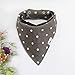 Bandana Bibs Drool Bib | Organic & Unisex - Pack of 4 with a Heat Sensing Spoon - Best for Baby Shower, Announcement Party, Newborn Registry & Gift Baskets - Clementine