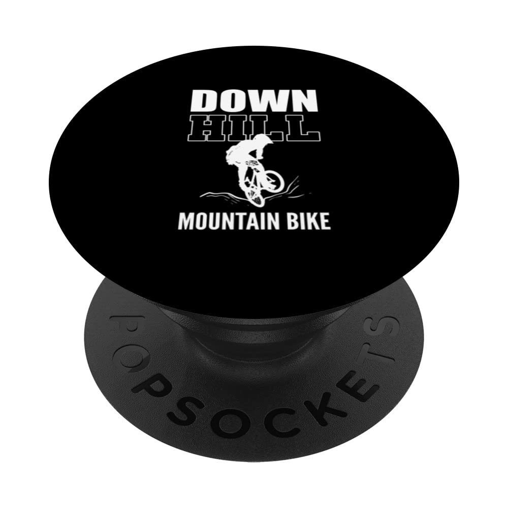 Downhill Mountain Bike Adventurous Person PopSockets Swappable PopGrip