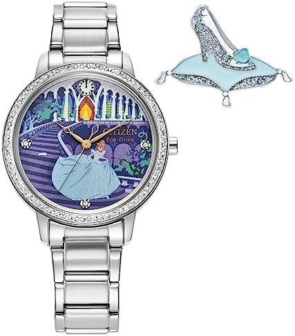 Amazon.com: Citizen Eco-Drive Ladies' Disney Princess Ariel Sea