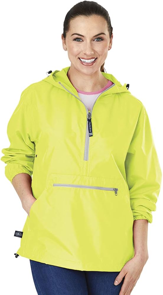 Charles River Apparel Pack-N-Go Wind & Water-Resistant Pullover (Reg/Ext Sizes): Clothing