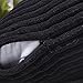 Home Brilliant Fall Decor 12x20 Pillow Cover Rectangle Striped Corduroy Solid Cushion Cover Throw Oblong Pillowcase for Lumbar, 12 x 20, Black
