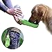 Portable Dog Travel Water Bottles for Walking Running Hiking Outdoor, Health and Safety Quality Material- 17oz-Green