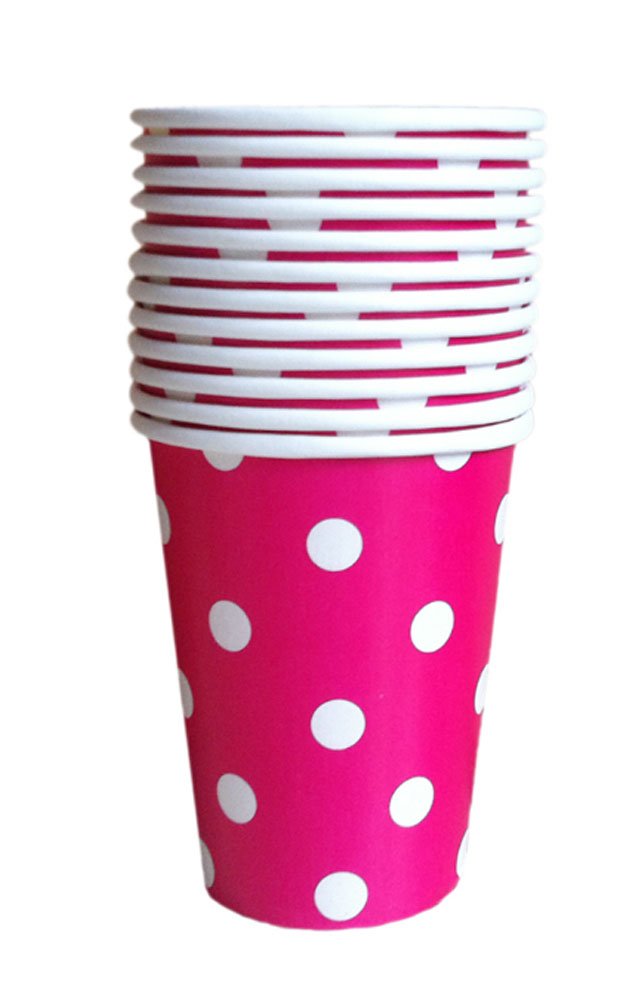 Durable Reusable Paper Cups for Soft Drinks or Carbonated Drinks