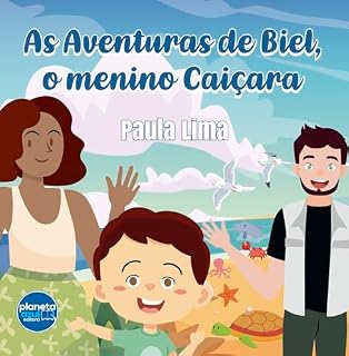 Livro As aventuras de Biel - o menino caiçara