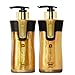 Keratin Cure Gold & Honey 2 Piece Hair Care Sulfate Free Shampoo, Conditioner for Repair Moisturize with Protein & Organic Extracts for keratin treated hair (300ml/ 10 fl oz)