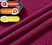 JIATER Improved Non-Slip Pet Dog Sofa Slipcovers Living Room Couch Covers Furniture Protectors (Wine Red, Sofa)