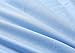Bresanon 100% Organic Cotton 4pc Bed Bed Sheet Set 600 Thread Count Soft and Luxurious - Queen Light Blue