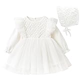 Curipeer Baby Girl Christening Lace Dress Cute