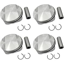 Moly Piston Rings Set For Chevy GMC 4.8L 5.3L LC9 LS4 1999-2015 - Standard Size 8 Cylinder