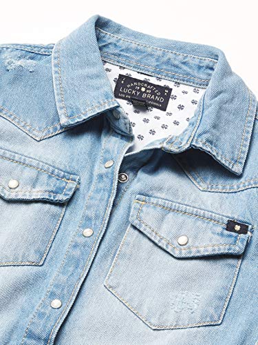 Lucky Brand Girls' Long Sleeve Denim Shirt