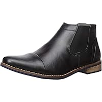 Deer Stags Men's Argos Memory Foam Dress Comfort Casual Fashion Cap Toe Chelsea Boot