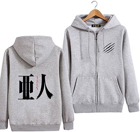 F&amp;C Ajin Anime Kei Nagai Hoodie Cosplay Costume 1 (M)