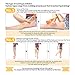 Waitiee 2Pcs Padded Workout Straps Best Fitness Equipment Frog Toe/Foot Sole Training 2Pcs Soft Silicone Gel Two Toes Separators