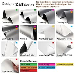 Elite Screens Designer Cut Series, 135-inch