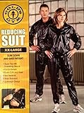 Gold's Gym Zipper Top Reducing Suit (Sauna Suit), XX-Large