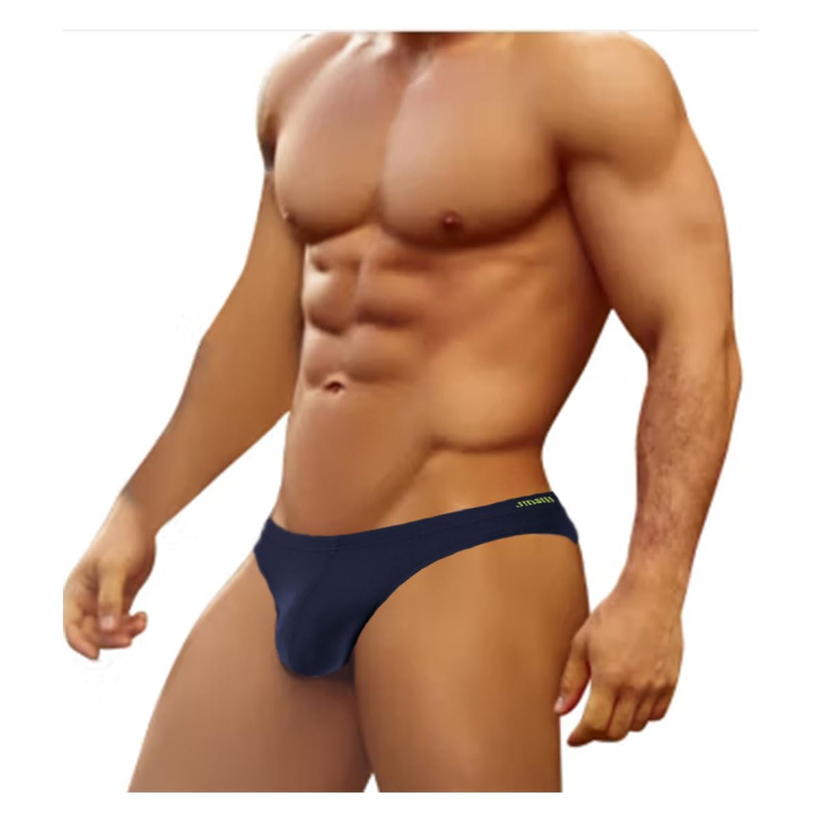 Photo 1 of ZAIGGUT Mens Bamboo Viscose Underwear Briefs Moisture Wicking Bulge Enhancing Pouch Low Rise Stretch Underpants Navy Blue L