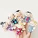 Hot Sale! Canserin 16PC Story Finger Puppets Toys 10 Animals+6 People Family Members Educational Toys
